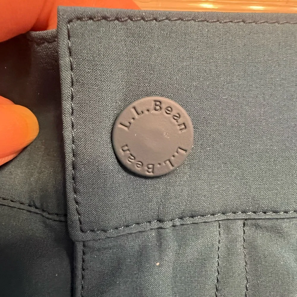NWT LL Bean dark turquoise sun-blocking shorts/swimwear size 10 - Picture 6 of 8